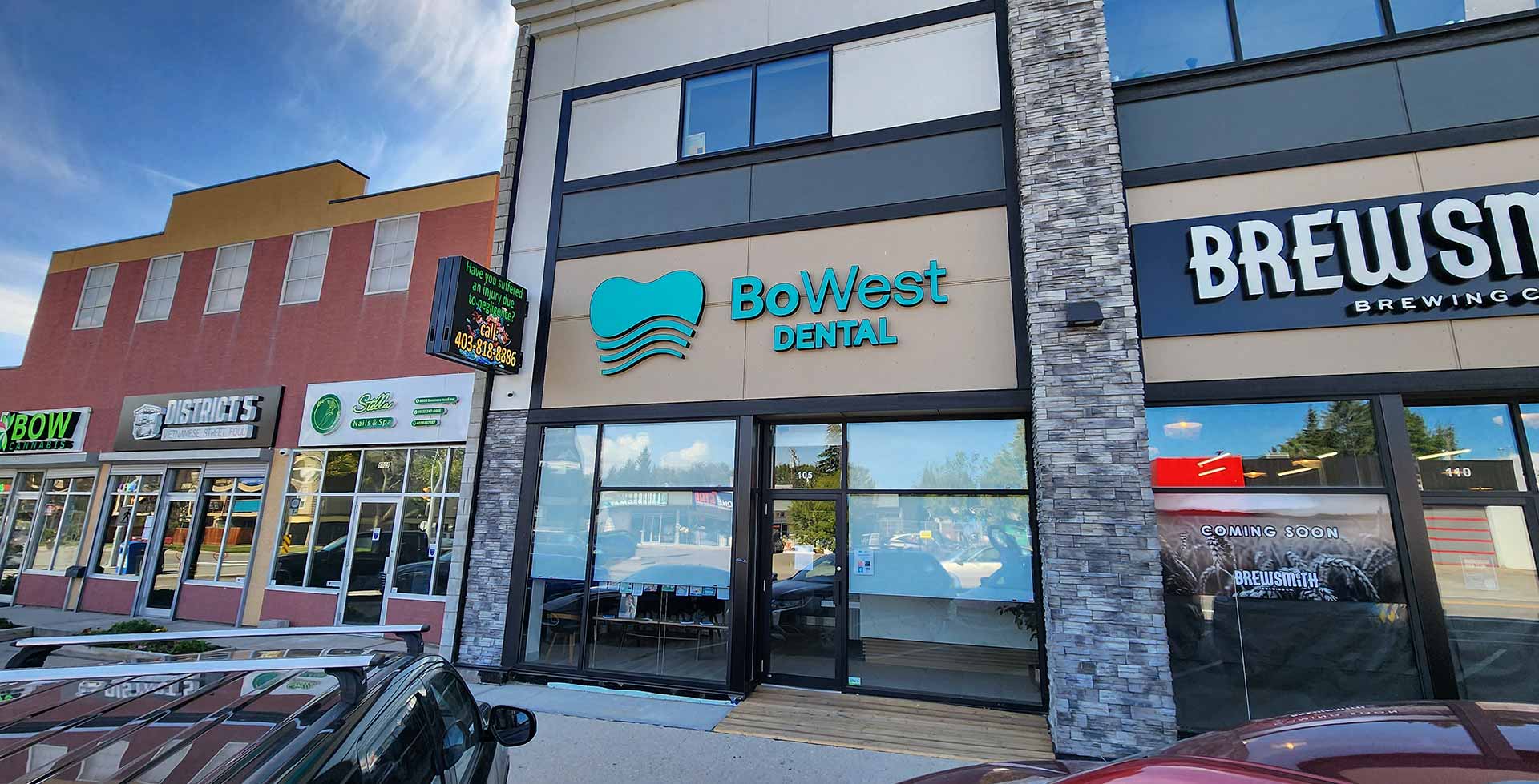 Cliic Exterior | Bowest Dental Clinic | Calgary General Dentistry | Calgary, AB